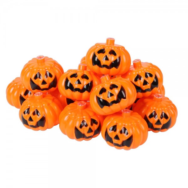 Halloweenkürbis 20 Stück orange 4,5 cm für 5 mm LEDs