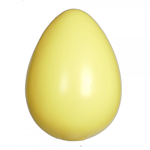 Eier aus Kunststoff 12 Stück gelb 17 cm