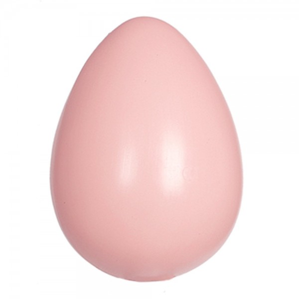 Eier aus Kunststoff 12 Stück rosa 17 cm